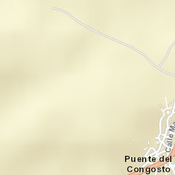 Puente del Congosto Street Map