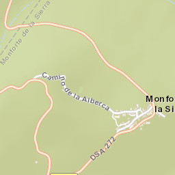 Monforte de la Sierra Street Map