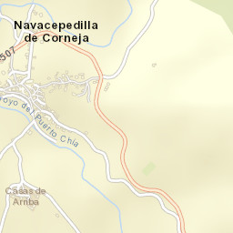 Navacepedilla de Corneja Street Map