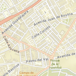 Alcalá de Henares Street Map