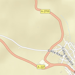 La Iglesuela del Cid Street Map