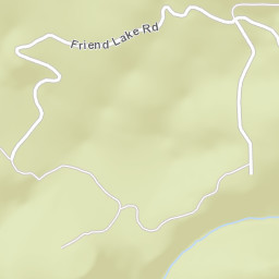 Friend Place California Street Map