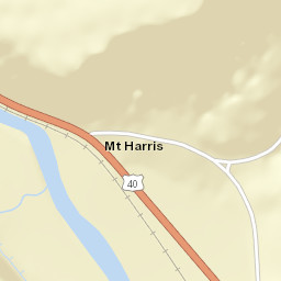 Mount Harris Colorado Street Map
