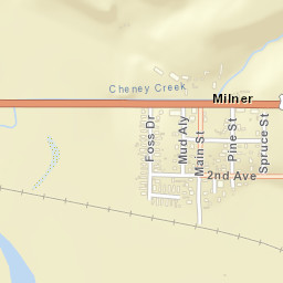 Milner Colorado Street Map