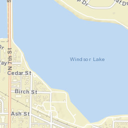 198 Ash St, Windsor, CO 80550 Street Map