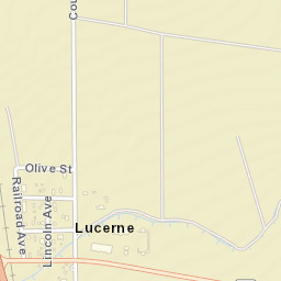 Lucerne Colorado Street Map