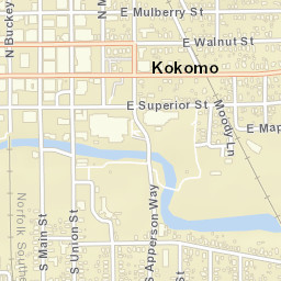 102 North Main Street, Kokomo, IN 46901 Street Map