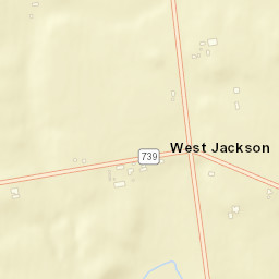 West Jackson Ohio Street Map