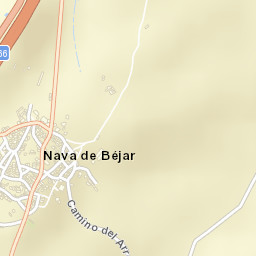 Nava de Béjar Street Map