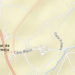 Villar de Corneja Street Map