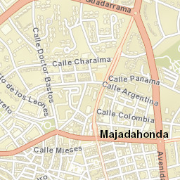 Majadahonda Street Map