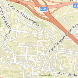 Hortaleza Street Map