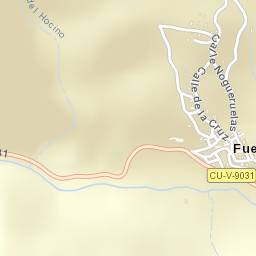 Fuertescusa Street Map