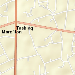 Marg‘ilon Street Map