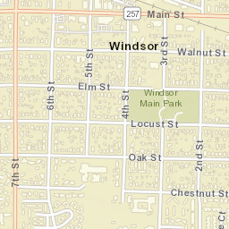 Windsor Street Map