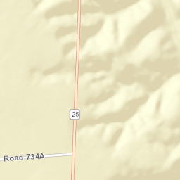 Nebraska 25, Hayes Center, NE 69032 Street Map