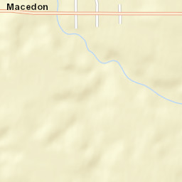 Macedon Ohio Street Map