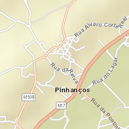 Pinhanços Street Map