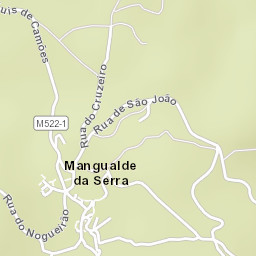 Mangualde da Serra Street Map