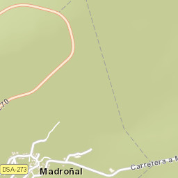 Madroñal Street Map