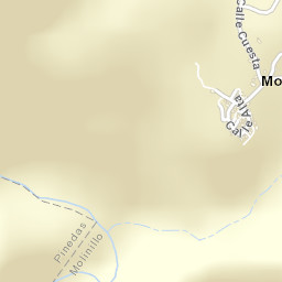 Molinillo Street Map