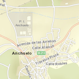 Anchuelo Street Map