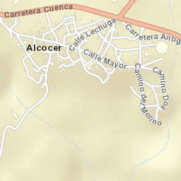 Alcocer Street Map
