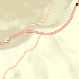 Bridgeville California Street Map