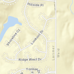 2004-2008 Shoreline Ct, Windsor, CO Street Map