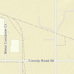 Comer Colorado Street Map