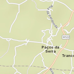 Paços da Serra Street Map