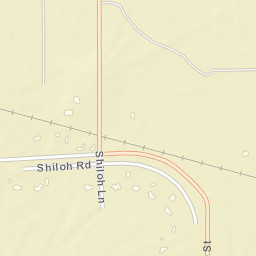 Bracewell Colorado Street Map