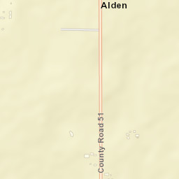 Alden Colorado Street Map