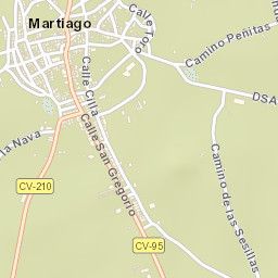 Martiago Street Map