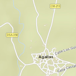 Agallas Street Map