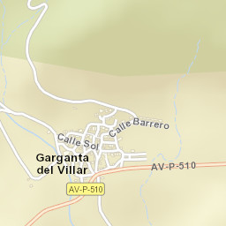 Garganta del Villar Street Map