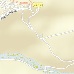 Cervera del Maestre Street Map