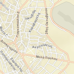 Argos Orestiko Street Map