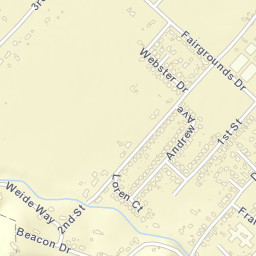 3630 Fairgrounds Drive, Anderson, CA  Street Map