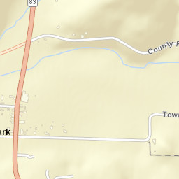 Clark Ohio Street Map