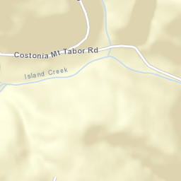 Island Creek Ohio Street Map