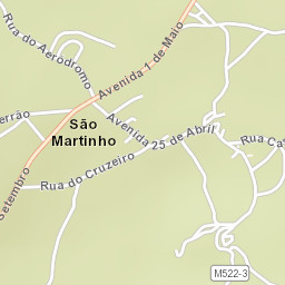 São Martinho Street Map