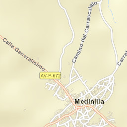Medinilla Street Map