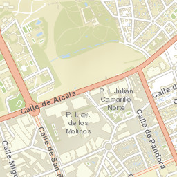 San Blas-Canillejas Street Map
