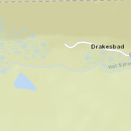 Drakesbad California Street Map