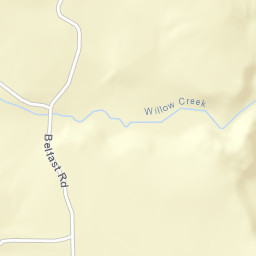 Belfast California Street Map