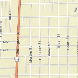 800-898 Blaine Street, Holdrege, NE 68949 Street Map