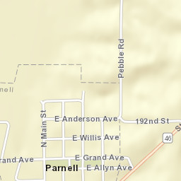 300-398 North Cotter Street, Parnell, MO Street Map