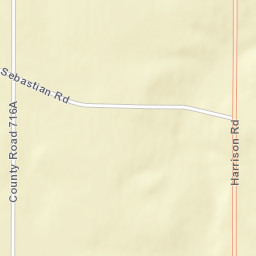 Sebastian Ohio Street Map
