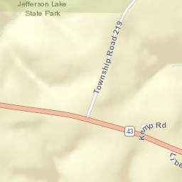 Highway 43, Richmond, OH 43944, USA Street Map